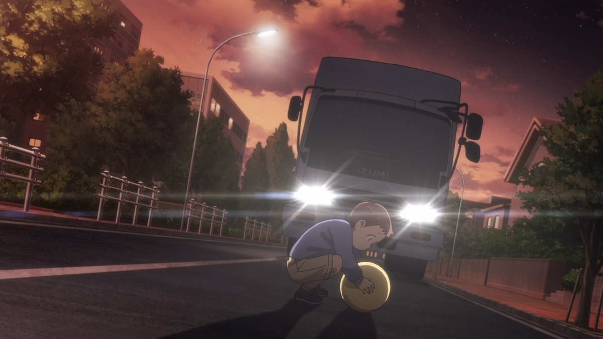 Грузовик-кун суров.