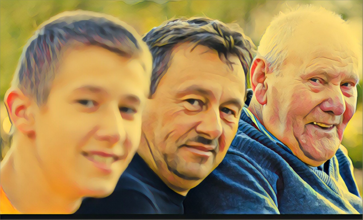 Кирилл, Максим Борисович и Михаил Иванович - три поколения