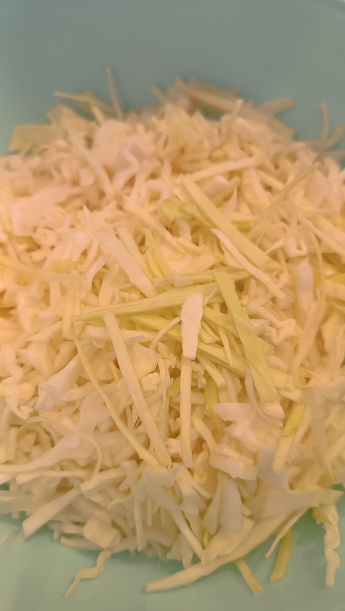 Капусту нашинковать