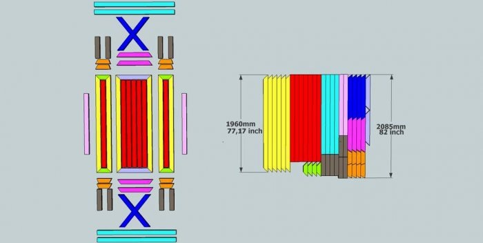 Садовая мебель в виде стола и скамеек