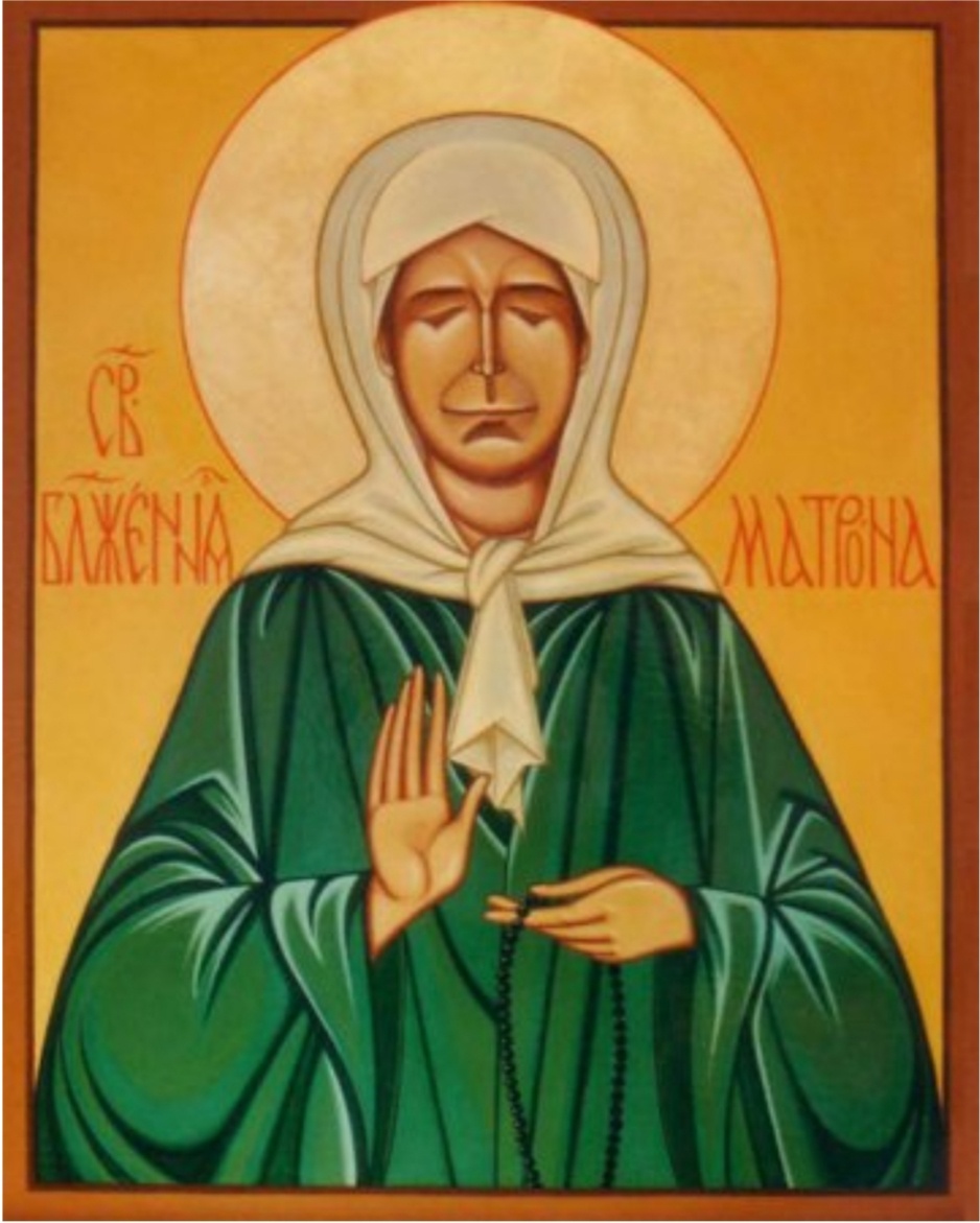 Блаженная Матрона родилась в 1885 году в селе Себино Тульской области в бедной семье Димитрия и Наталии Никоновых.