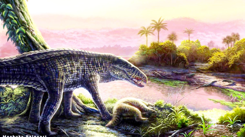 Ещё 11 миллионов лет назад крокодилы довольно бойко бегали по суше.