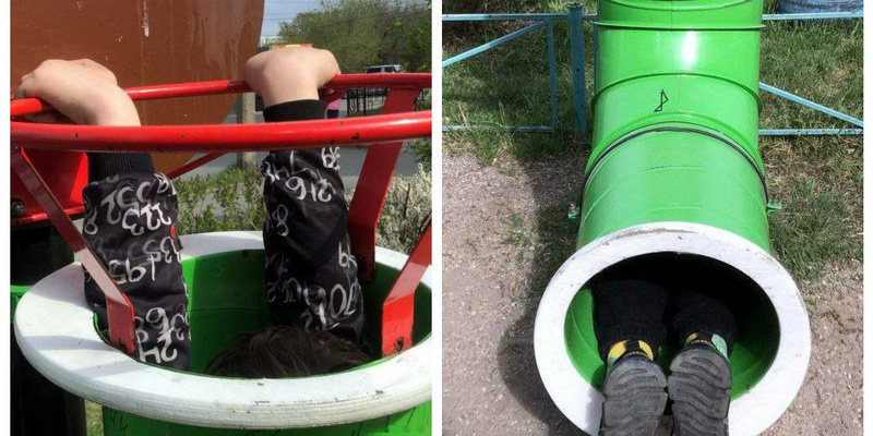 Застрять в трубе.  фото: картинки яндекса.