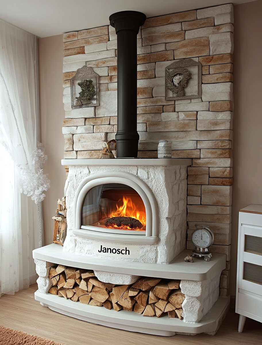    Печь-камин «Janosch»: как создать уют и тепло в вашем доме без затрат на электроэнергию Kamin