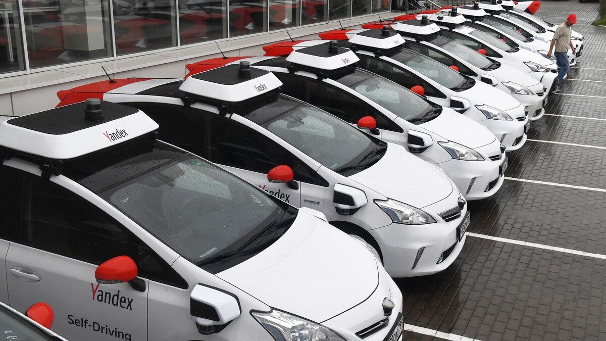 Беспилотные автомобили Яндекс. Фото взято с открытых источников