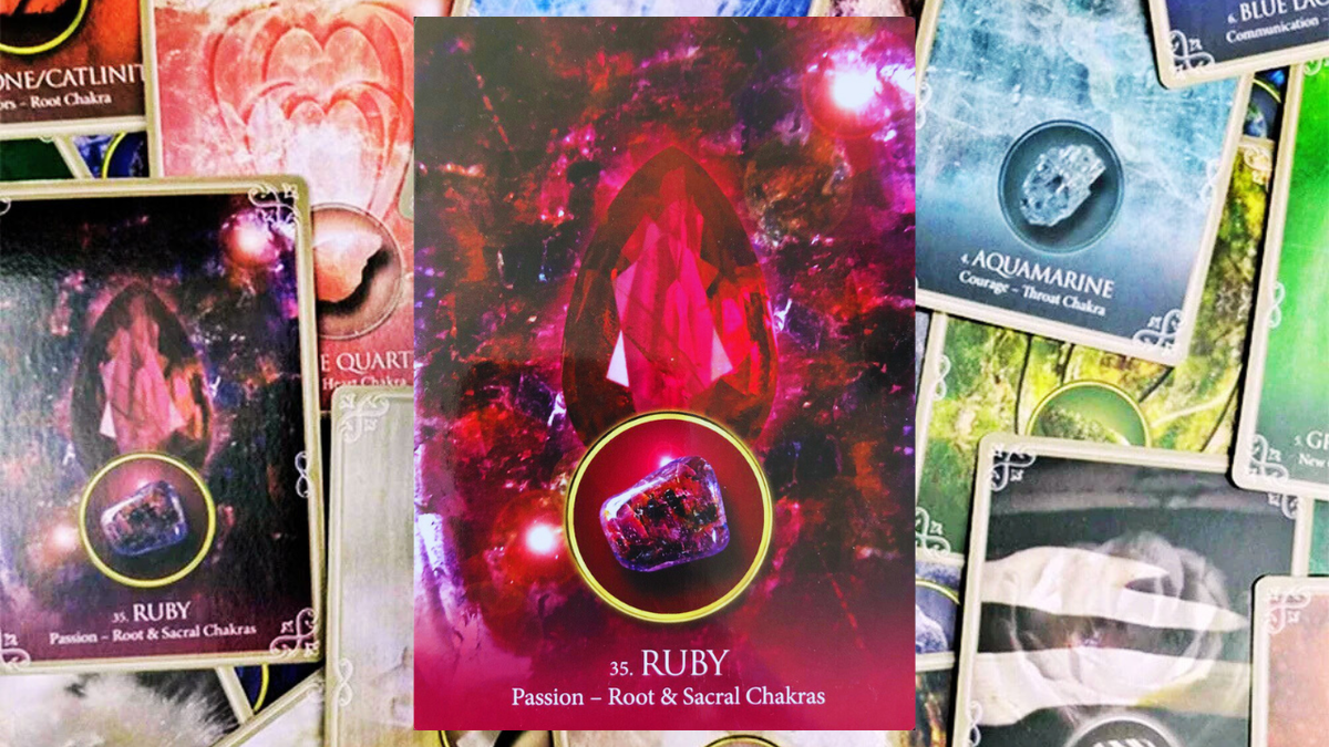 Рубин. Photo «Eternal Crystals Oracle» Jade-Sky