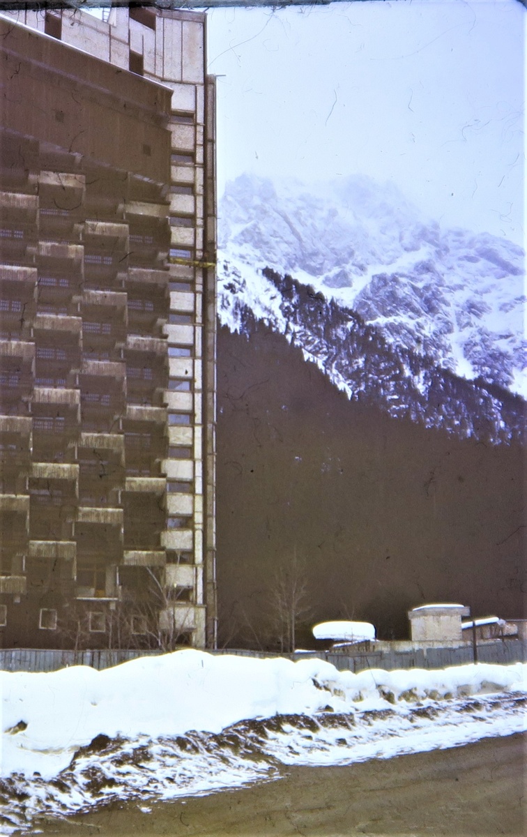 Домбай 1990 год. Фото автора.