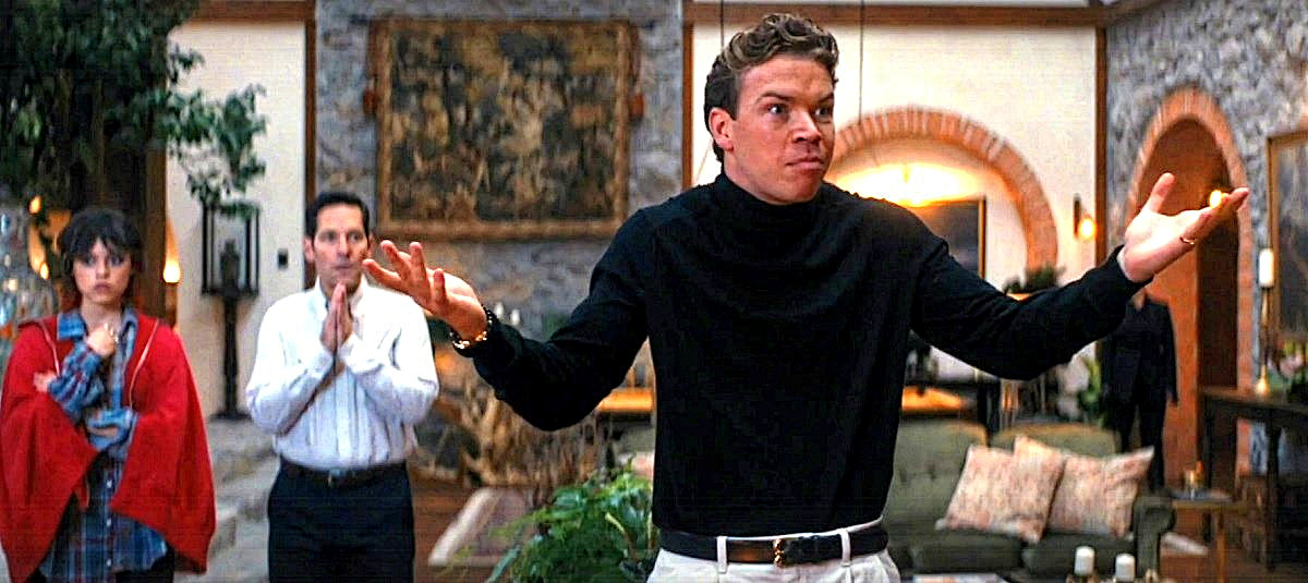 Уилл Поултер: - Ну да, бросили мы с Томом Харди однажды Леонардо Ди Каприо зимой в лесу. Зато ему Оскара дали, а нам нет...