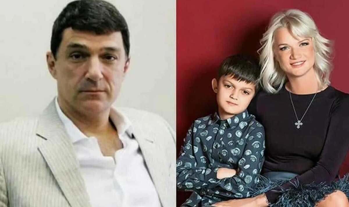 Светлана Хоркина с сыном от Кирилла Шубского

