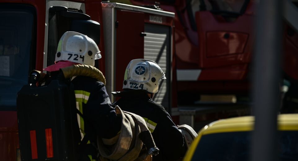    Ликвидация пожара в ТЦ Атом в Москве на Таганской площади / Медиасток.рф