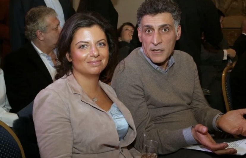 Маргарита Симоньян с мужем Тиграном Кеосаяном 
