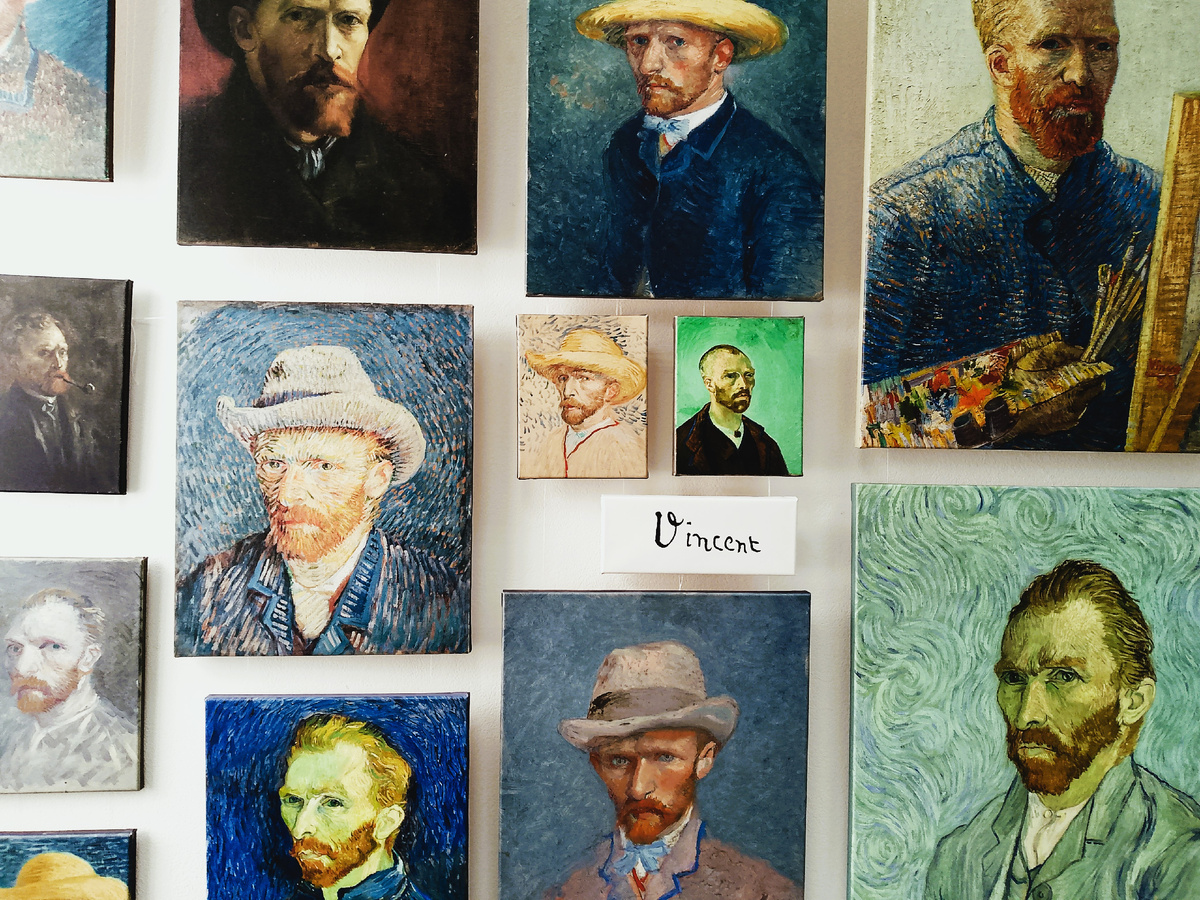Автопортреты. Винсент Ван Гог. Фото автора