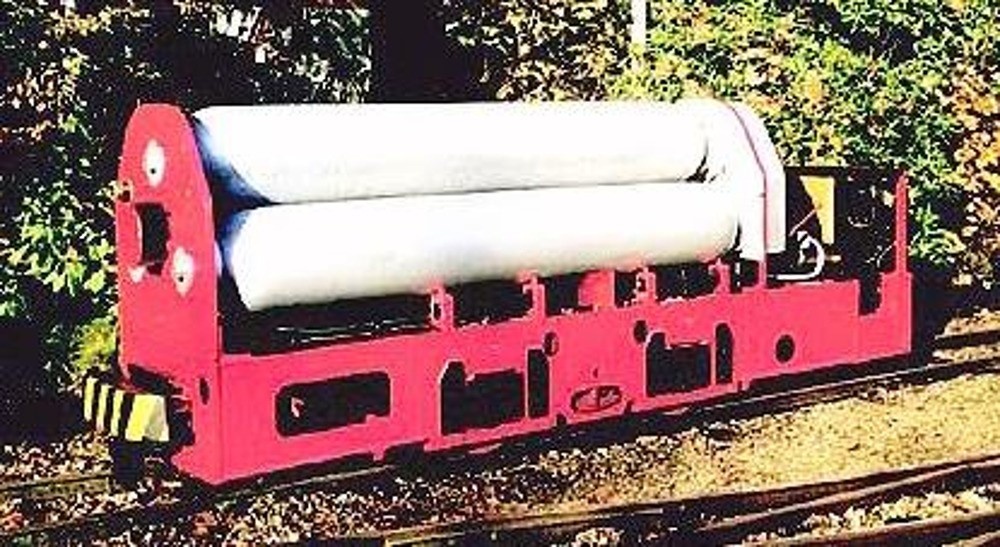 Картинки Яндекса.  Пневматический локомотив Юнга PZ 20, построенный в 1955 г.