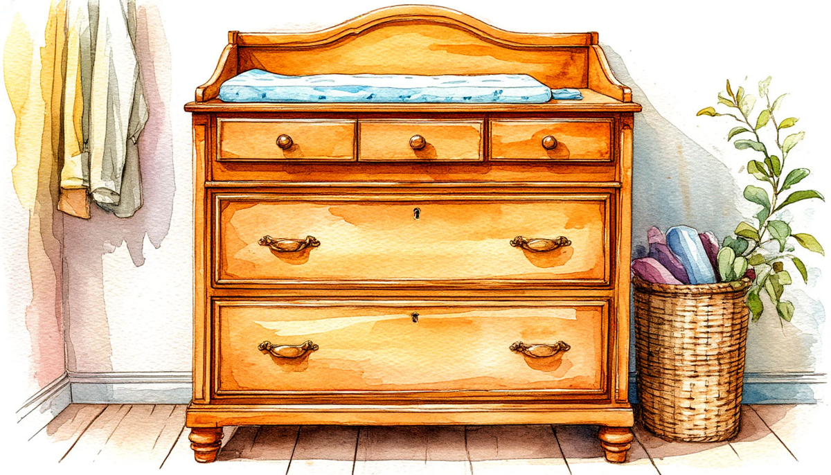 Так нейросеть видит пеленальный комод