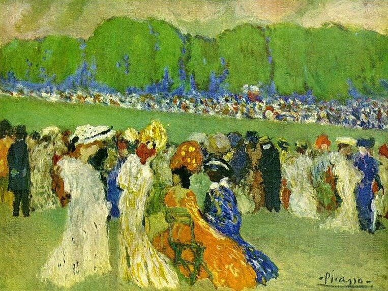 Пабло Пикассо Период 1889-1907 – 1901 Longchamp