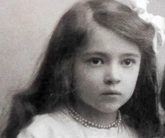 Ольга Викландт в детстве. Фото: Pinterest