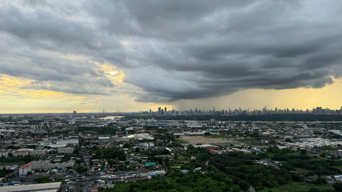 Вид на Бангкок с окраин