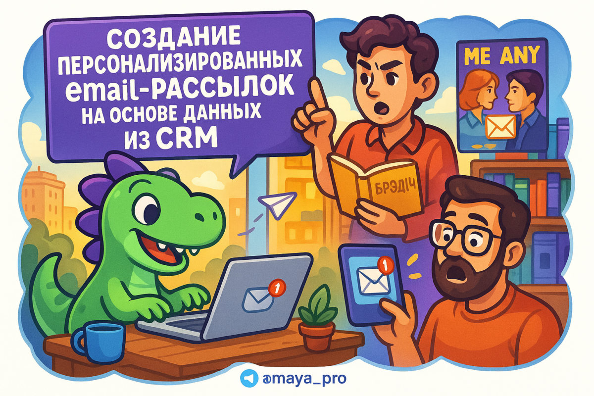    Создайте автоматизированные и персонализированные email-рассылки с Make.com: от интеграции с CRM до увеличения конверсии Артур Хорошев
