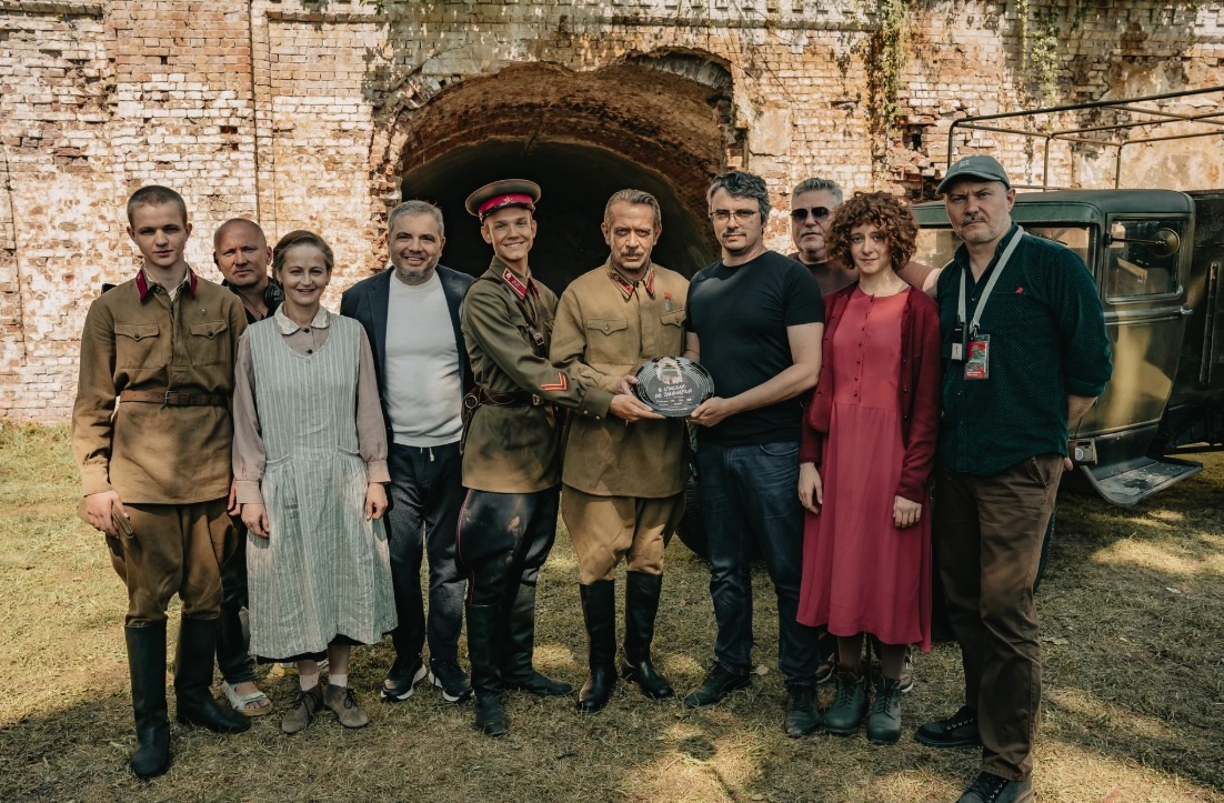 Кадр со съемок «В списках не значился»