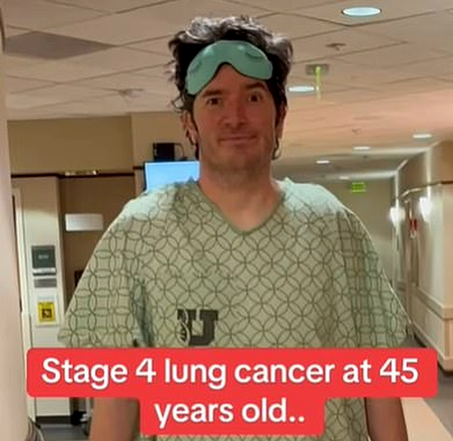 Чед Данбар, 45-летний отец двоих детей, один из героев моего рассказа, в начале лечения. Фото взято из открытых источников ы Интернете