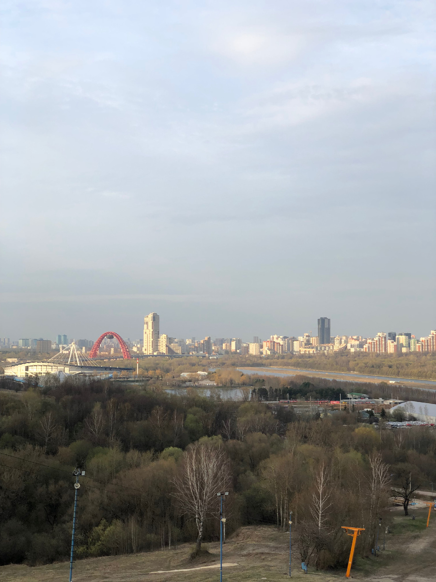 Крылатские холмы. Фото автора.