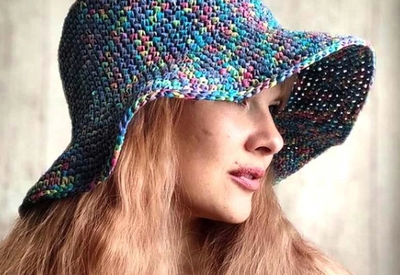 Шляпа крючком, пошаговое описание.