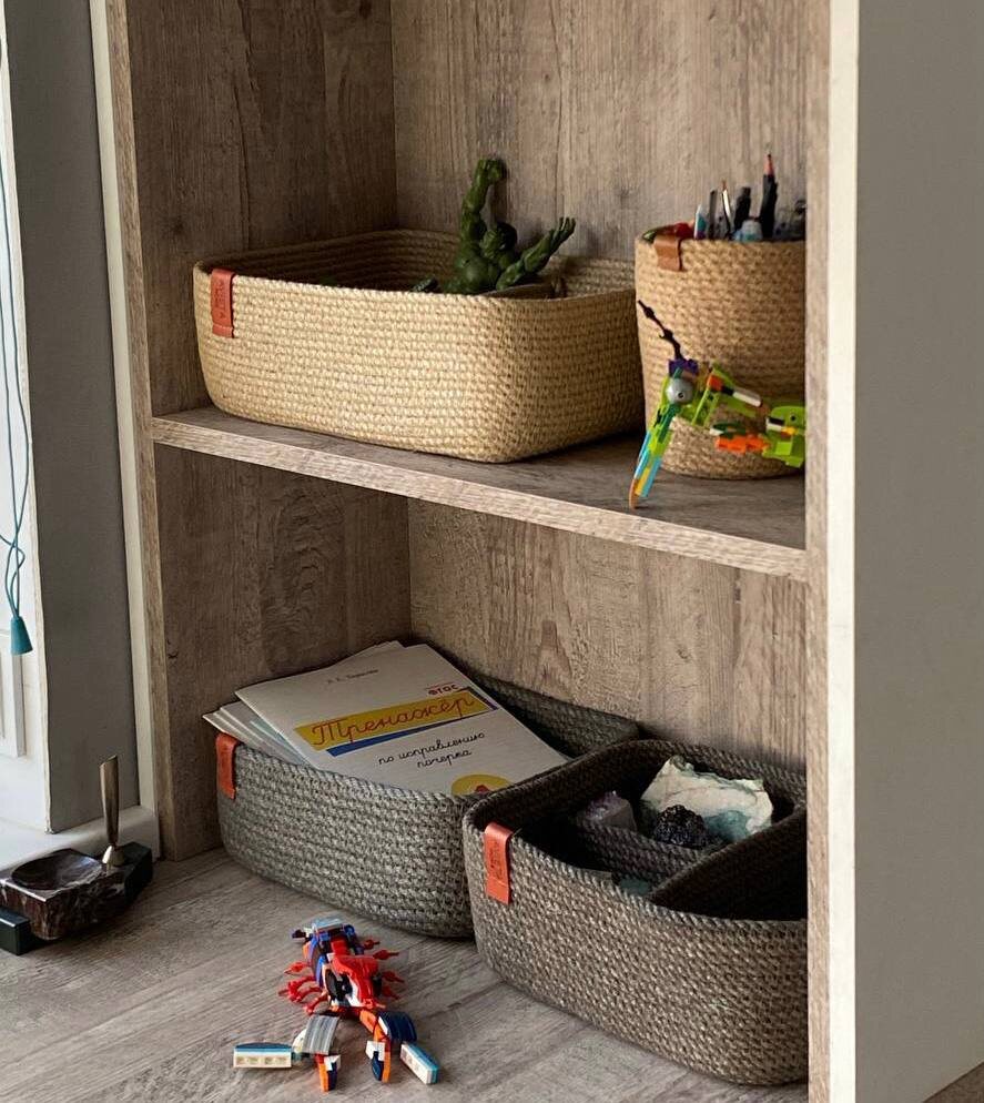 Органайзеры 2/3/4 секции, корзина для канцелярии и других мелочей