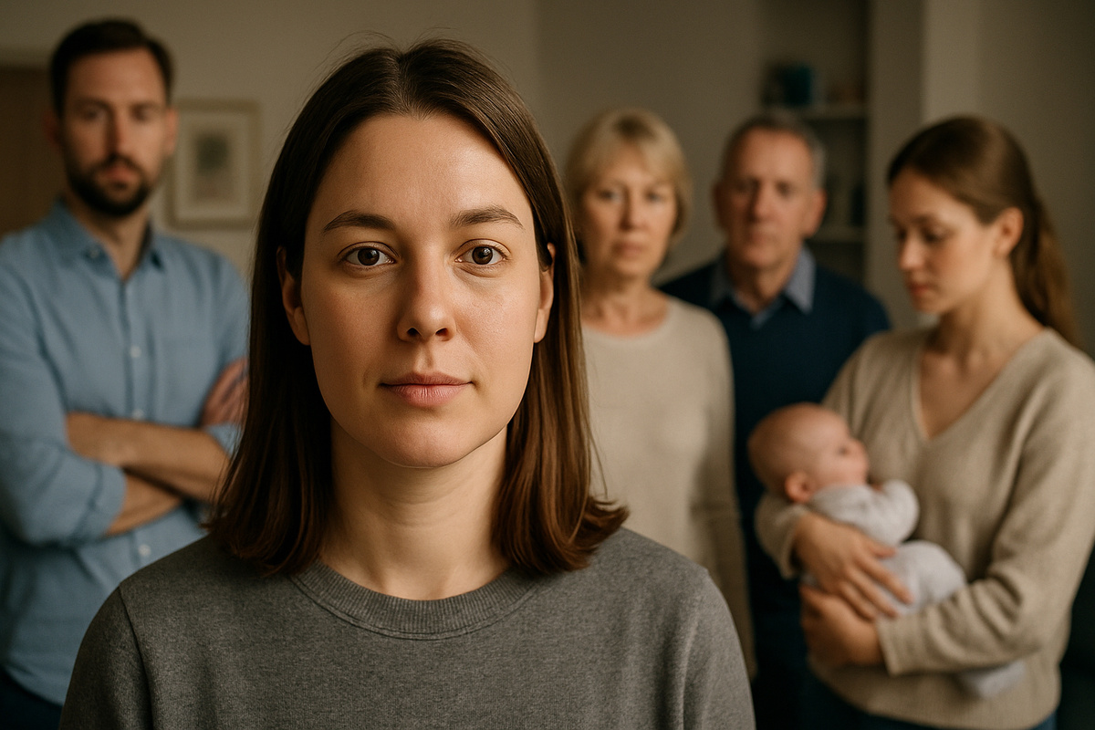 Иллюстрация к рассказу от «Свекровь против»