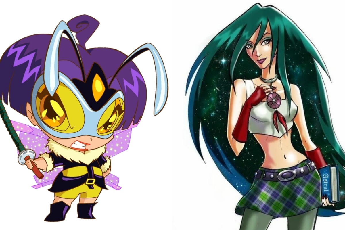 Пикси Зинг и Ведьма Люси. 