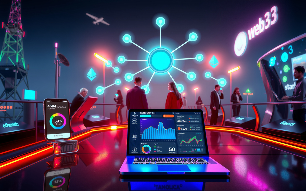    EvoSim 2025 Блокчейн-игра eSIM мобильный интернет Web3 EVOSIM