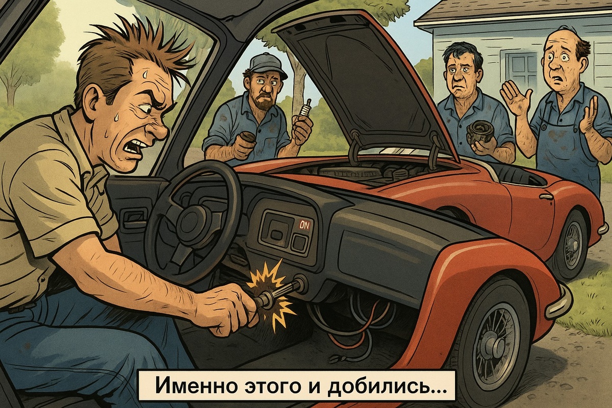 Как Хаббарду "секретный выключатель" устанавливали...