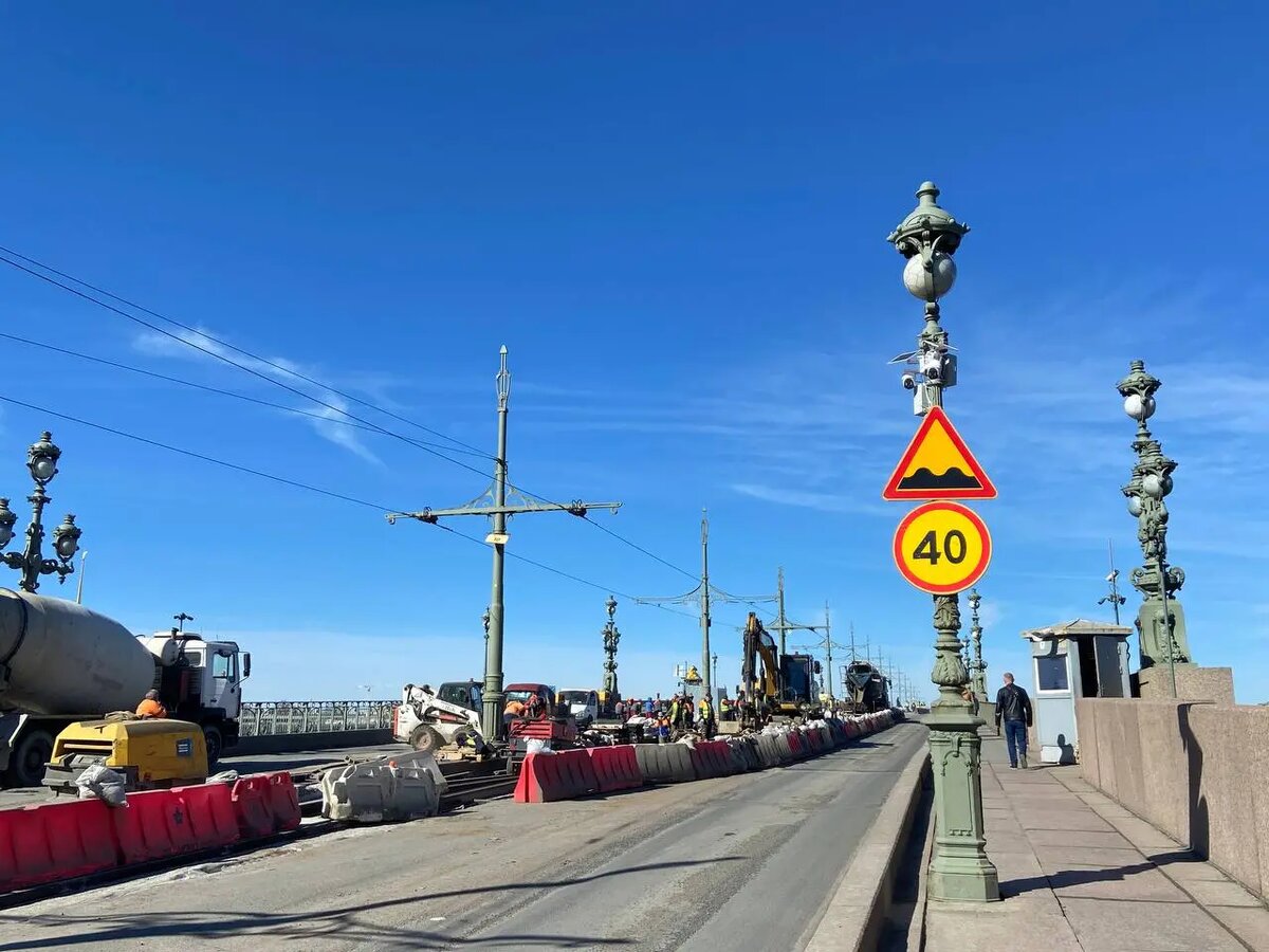    Троицкий мост. Фото: Мойка78