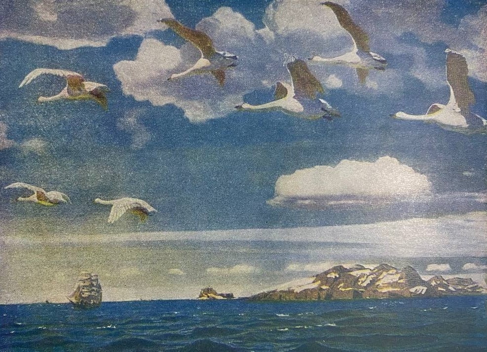 А. А. Рылов "В голубом просторе"