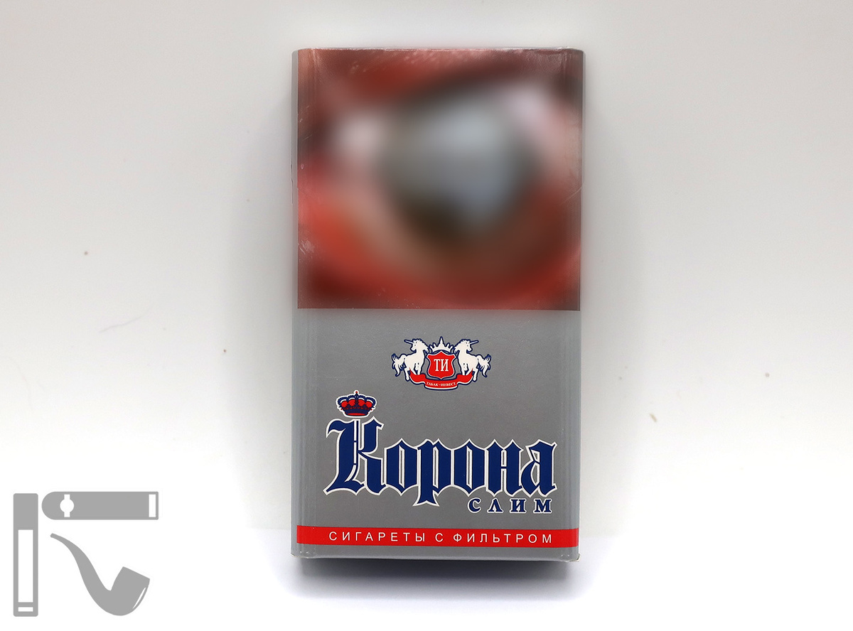 Сигареты "Корона Слим". Фото: © канал "Уголок Курильщика"