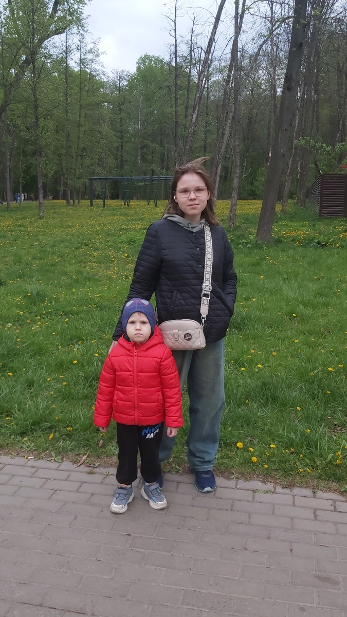 Фото автора в парке