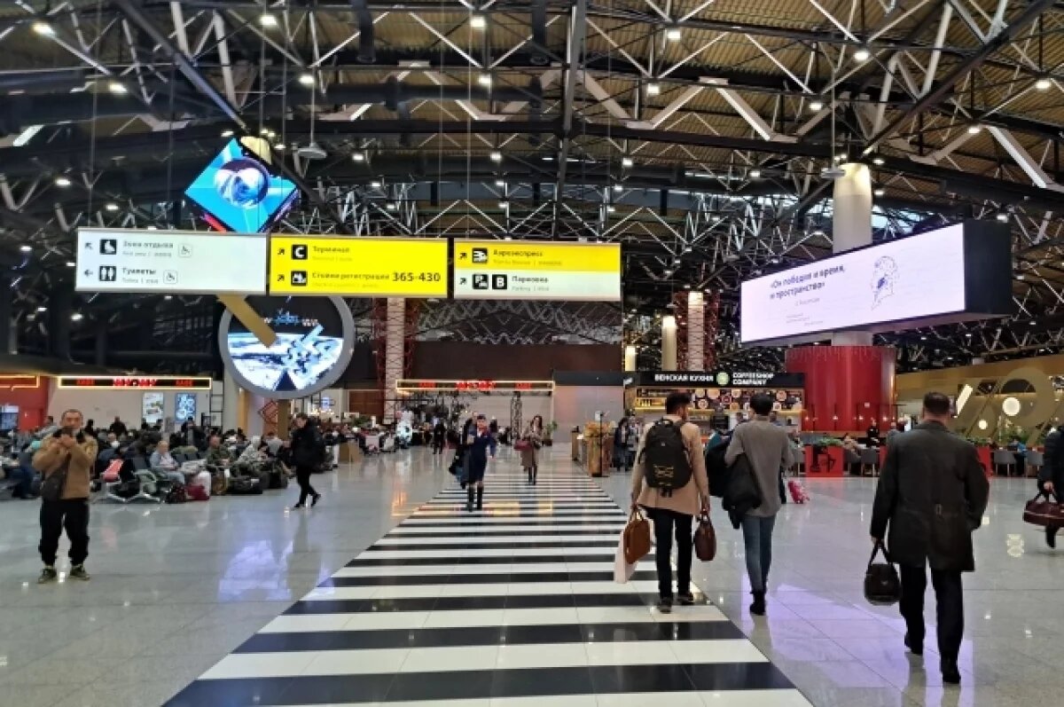    Росавиация: аэропорты Москвы работают штатно на фоне снегопада