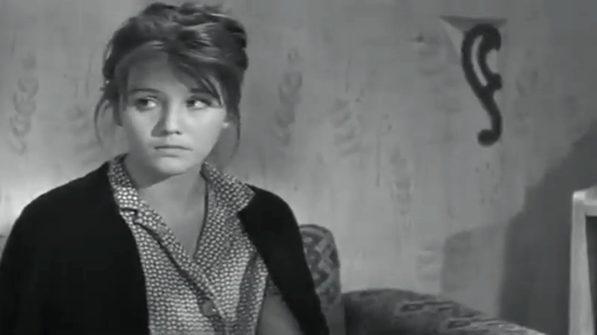 Кадр из кинофильма "А если это любовь?", 1961 г., режиссер Юлий Райзман, сценаристы Иосиф Ольшанский, Юлий Райзман, Нина Руднева, композитор Родион Щедрин (скриншот)