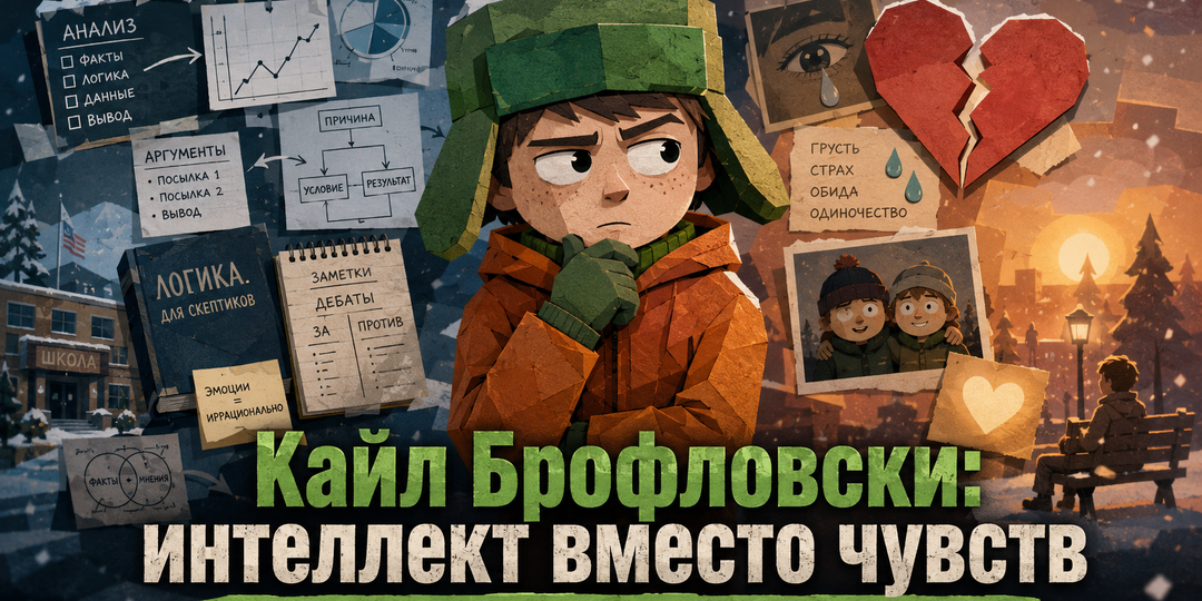 Кайл Брофловски (South Park): Интеллектуализация эмоций