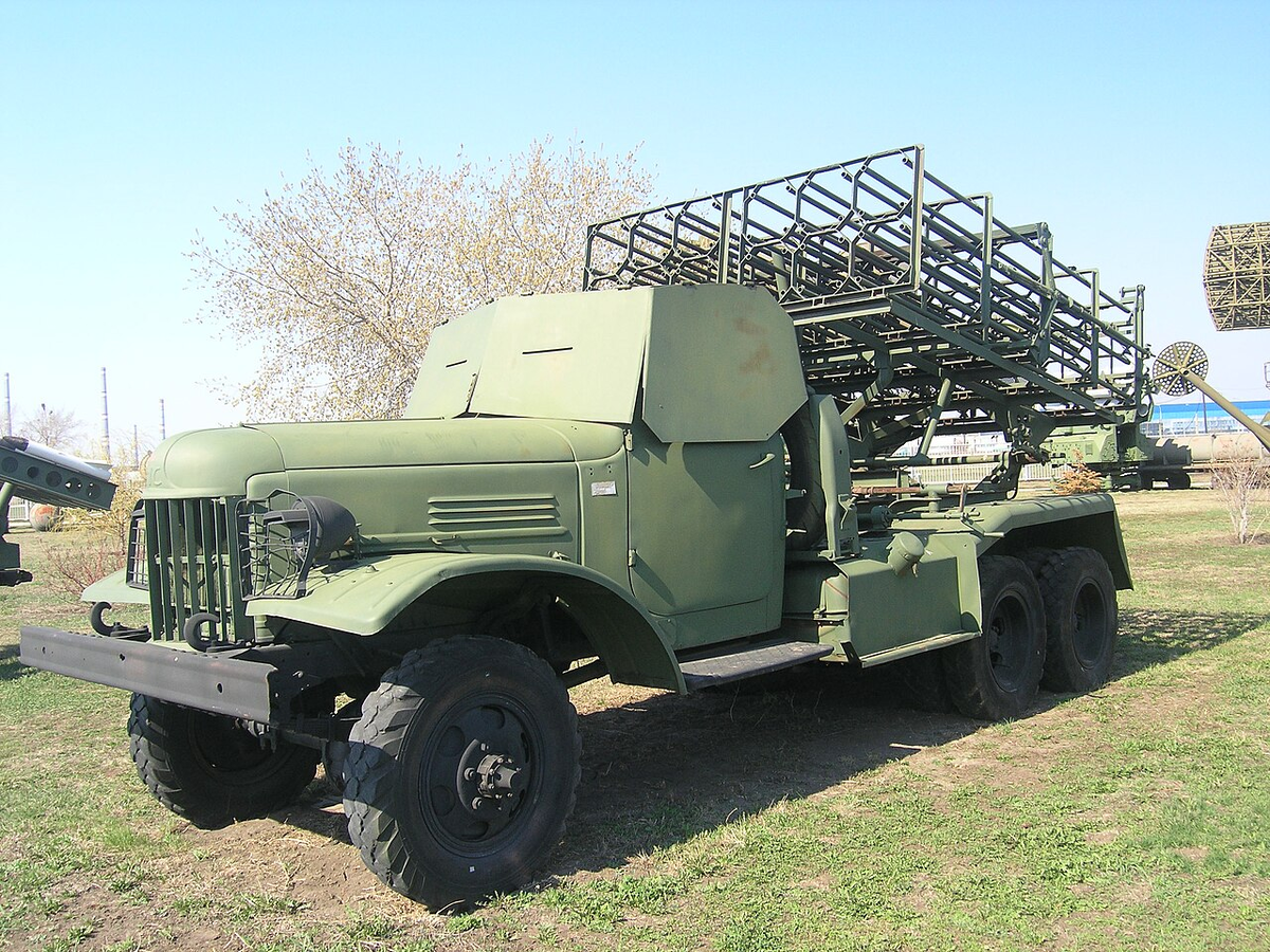 БМ-31-12 на шасси ЗиС-151