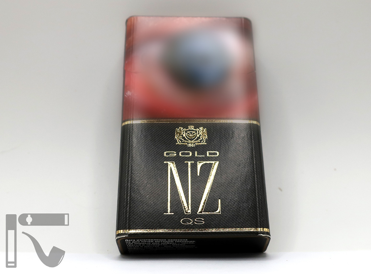 Сигареты NZ Gold QS. Фото: © канал "Уголок Курильщика"