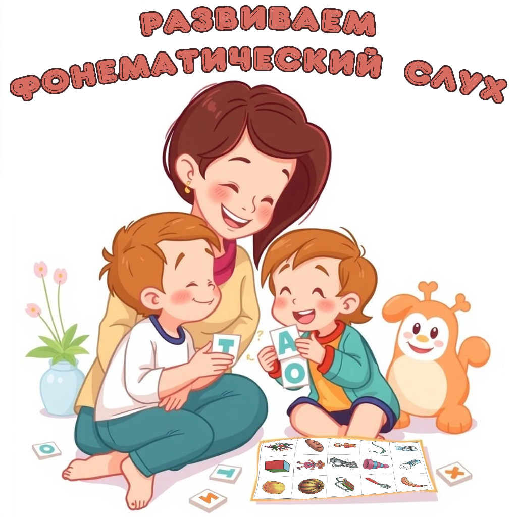 Для детей с ТНР развитие фонематического слуха – один из важнейших моментов в коррекционной работе