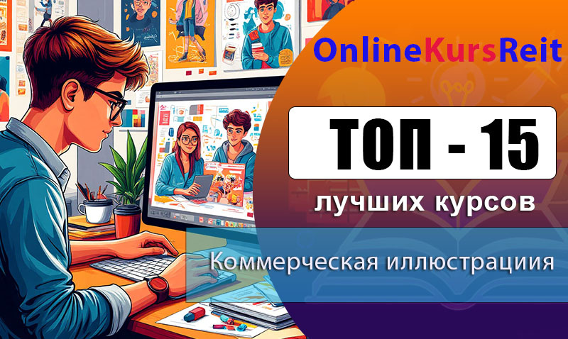 Рейтинг онлайн-курсов по обучению коммерческой иллюстрации