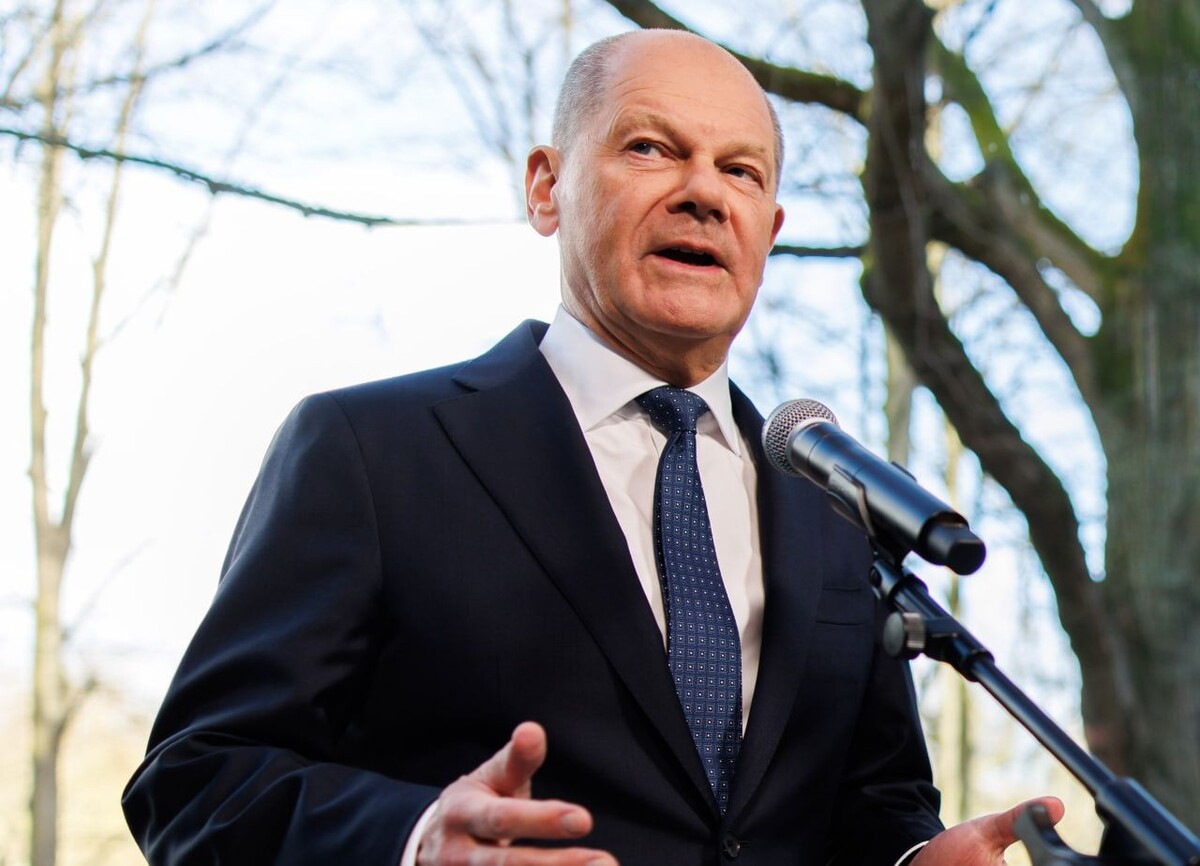    Олаф Шольц / Источник: © Michael Matthey/Global Look Press