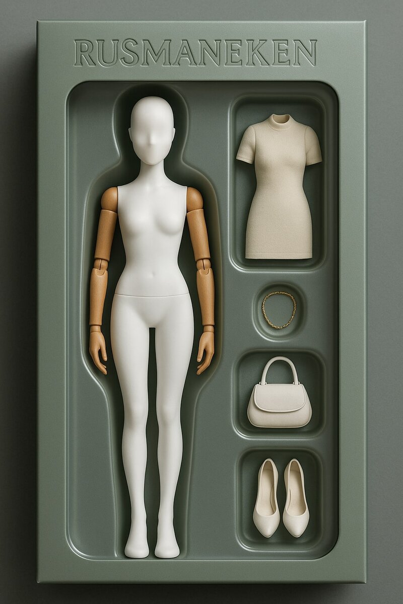 Изображение создано на основе манекенов серии Amanda (Русманекен)
