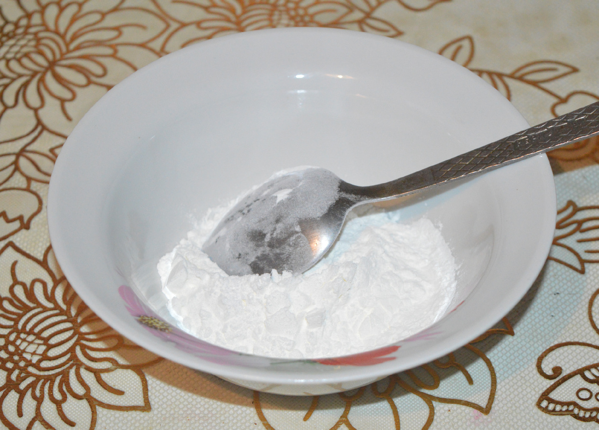 Блины Дюкана с кукурузным крахмалом. Шаг 2.