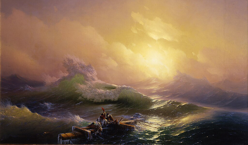 «Девятый вал», Иван Айвазовский