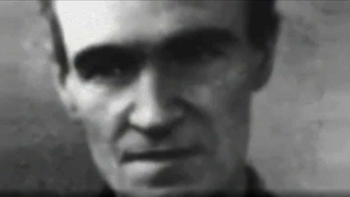 Кадр из фильма. П.Н. Филонов