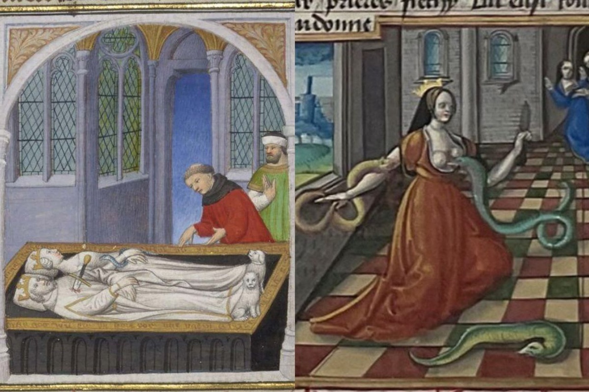 Бусико – иллюстрация из «О несчастиях знаменитых людей» Джованни Боккаччо