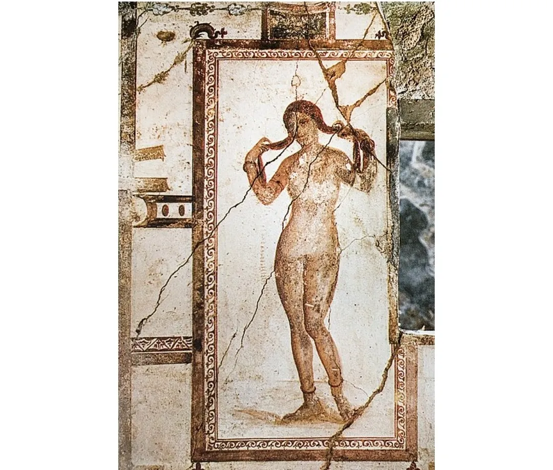 Помпейская фреска «Афродита Анадиомена»