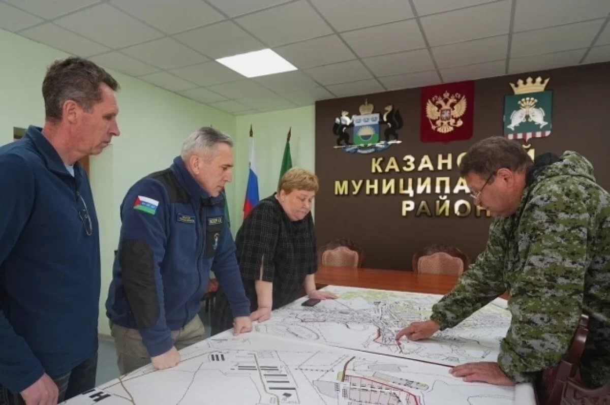    В Тюменской области с 3 мая вводится режим ЧС в четырех деревнях